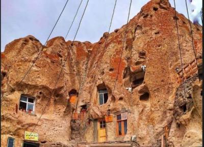معماری صخره ای خاص و عجیب روستای تاریخی کندوان ، تصاویر