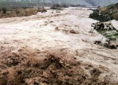 سیلابی شدن دو روستا در شهرستان های خوانسار و گلپایگان